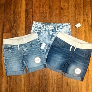 Bundle of 3 Blue Jean Shorts